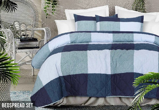 Amsons Blue Box Pure Cotton Bedding Range - Available in Four Options & Six Sizes