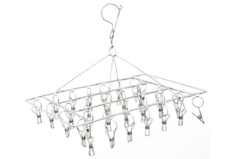 36-Piece Stainless Steel Clothes Hanger