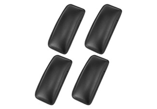 Four-Pieces Self-Adhesive PU Leather Cushion Car Accessories