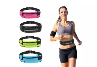 Sports Running Waist Storage Belt for Phone - Five Colours Available