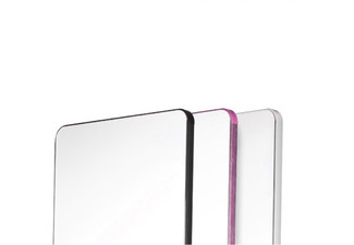 Aluminium Alloy Frame Wardrobe Pull Out Mirror - Three Colours Available