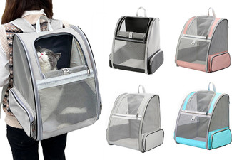 Portable Pet Carrier Backpack - Four Colours Available