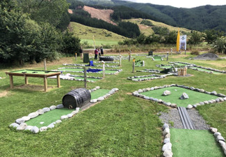 One Round of The Sounds Mini Golf for Two Adults - Option for Family Pass