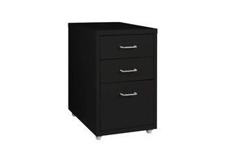 Levede Three-Drawer Office Steel Storage Cabinet - Available in Four Colours & Option for Four-Drawer