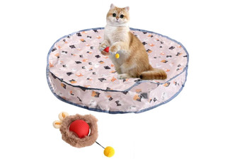 Electric Ball Motion Activate Chirping Cat Toy - Option for Two Sets