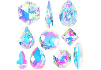 Crystal Prism Pendants - Nine Styles Available