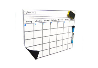 Magnetic Dry Erase Fridge Calendar - Option for Weekly or Monthly & Option for Two-Pack
