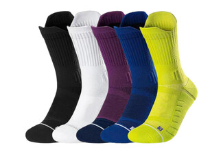 Five Pairs of Compression Running Socks