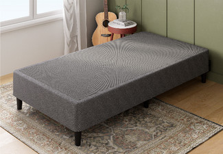 Zinus Classic & Luxurious Dark Grey Bed Base - Available in Four Sizes