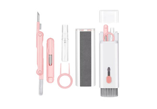 Seven-in-One Computer Keyboard Cleaner Brush Kit - Available in Two Colours