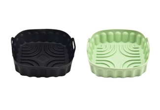 Silicone Reusable Air Fryer Liner - Available in Five Colours & Two Sizes