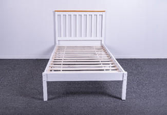 Hayes Solid Pine Bed Frame - Four Sizes Available