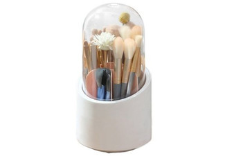 Rotating Makeup Brush Storage Bucket - Option for Two-Pack & Three Colours Available