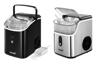 Maxkon Portable Nugget Ice Maker with Handle - Two Colours Available