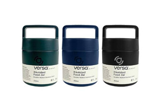 Versa Insulated Food Jar - Available in Two Sizes & Three Colours