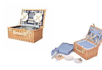 Picnic Set with Blanket - Two Styles & Two-Pack Available
