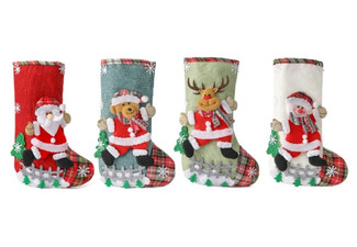 Christmas Stockings Socks - Four Styles Available