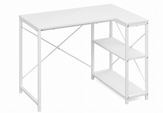 Zinus Cove White Corner Desk