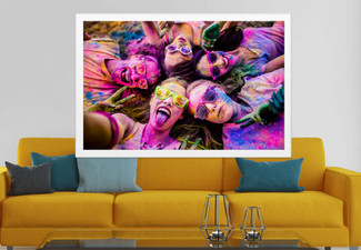 Personalised Canvas Print - Available in Two Sizes