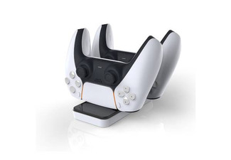 Dual Charging Station Charger Dock Compatible with Playstation 5 Controller