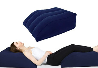 Inflatable Elevation Leg Pillow - Available in Three Colours & Option for Two-Pack