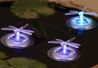 Outdoor Solar Floating Light - Available in Two Styles & Option for Two-Pack