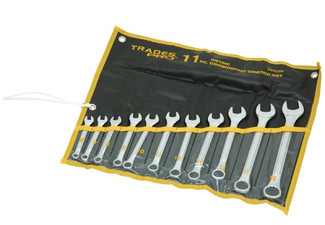 11-Piece Metric Ring & Open End Spanner Set