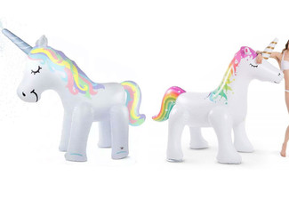 Inflatable Unicorn Water Sprinkler Toy - Two Styles Available