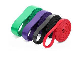 Four-Piece Pull Up Assist Band Set