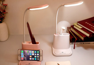 USB Rechargeable LED Desk Lamp - Two Colours Available
