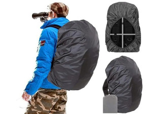 Water-Resistant Backpack Rain Cover - Three Sizes Available