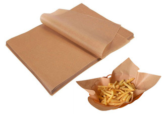 200-Piece Baking Paper Sheets - Available in Two Sizes