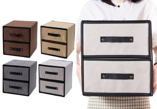 Underwear Storage Box - Four Colours & Two-Pack Available