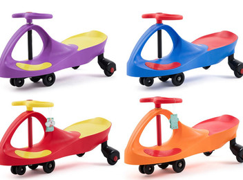 Children's Ride-On Swivel Kart