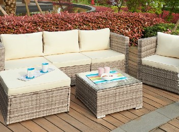 Whatipu Rattan Outdoor Sofa Set