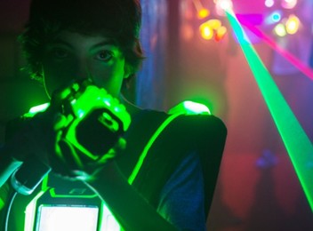 15-Minute Games of Laser Tag for 1