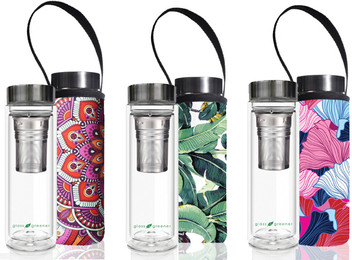 BBBYO Glass Thermal Flask and Cover