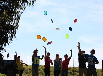 Frisbee Golf for Two People