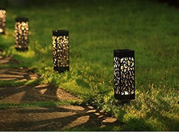 2-Pack Solar LED Garden Lights