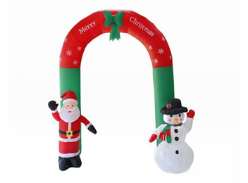 2.4m Inflatable Christmas Arch