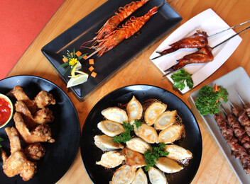 Five Asian-BBQ Sharing Plates