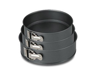 Three-Pack of Springform Cake Tins