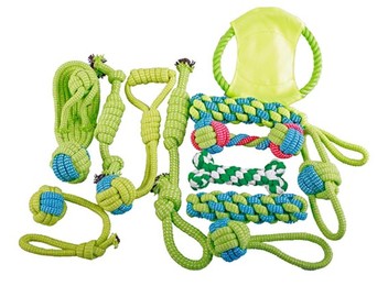 13-Piece Dog Rope Toy Set