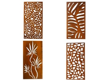 Garden Corten Steel Screen