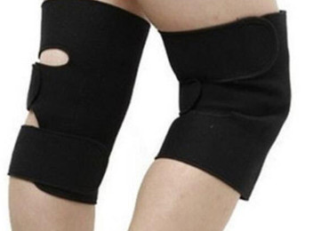 Two-Pack Heated Knee Support Pads