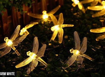 Dragonfly Solar Powered Lights