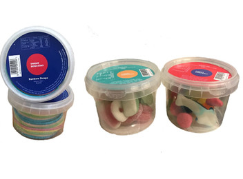 Nine-Pack of Gummy Lolly Tubs