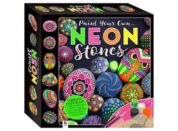 Paint Your Own Neon Stones