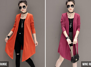 Waterfall Cardigan - 12 Colours