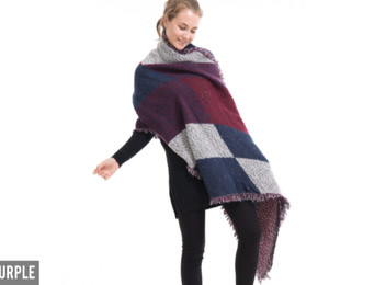 Cosy Blanket Style Scarf